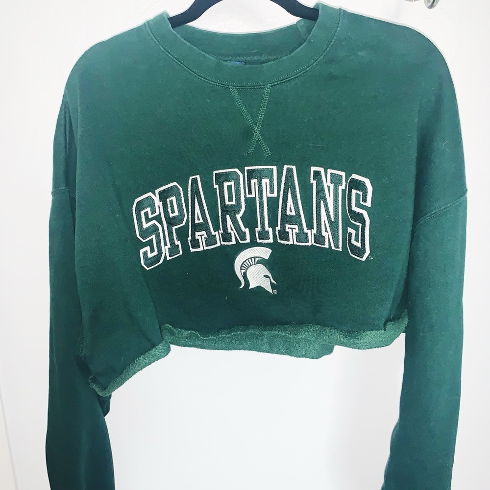 SOLD Michigan State Spartans crew neck